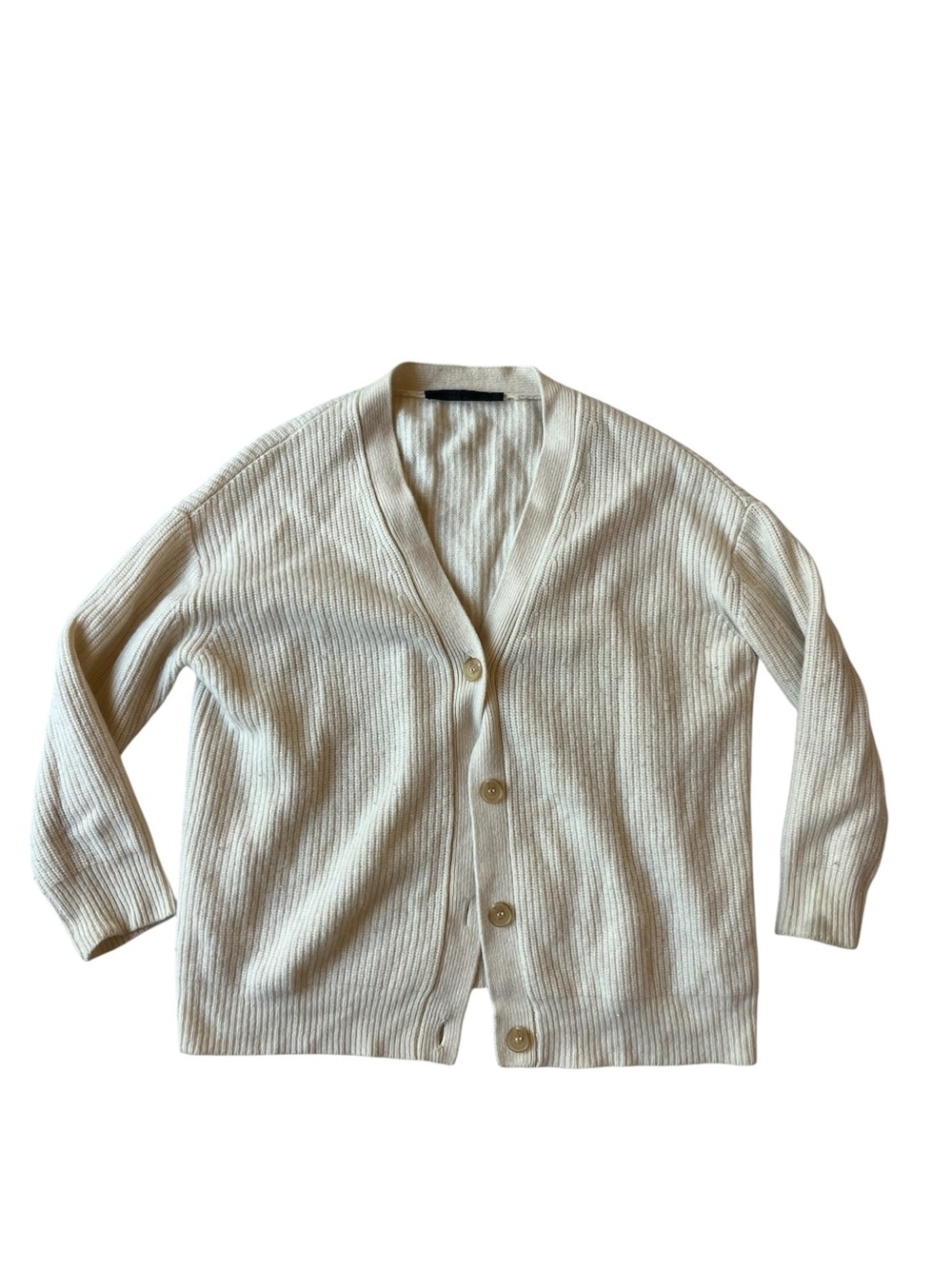 JENNI KAYNE WOMENS CASHMERE COCOON CARDIGAN IVORY XXS WOMENS